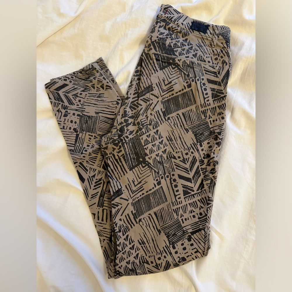 BDG HIGH WAISTED PATTERNED PANTS